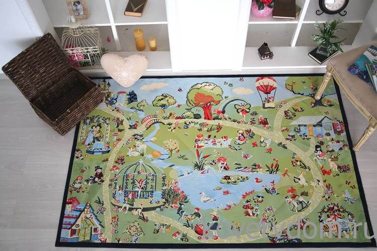 Детский развивающий ковер PTT Sorona Фантазия 