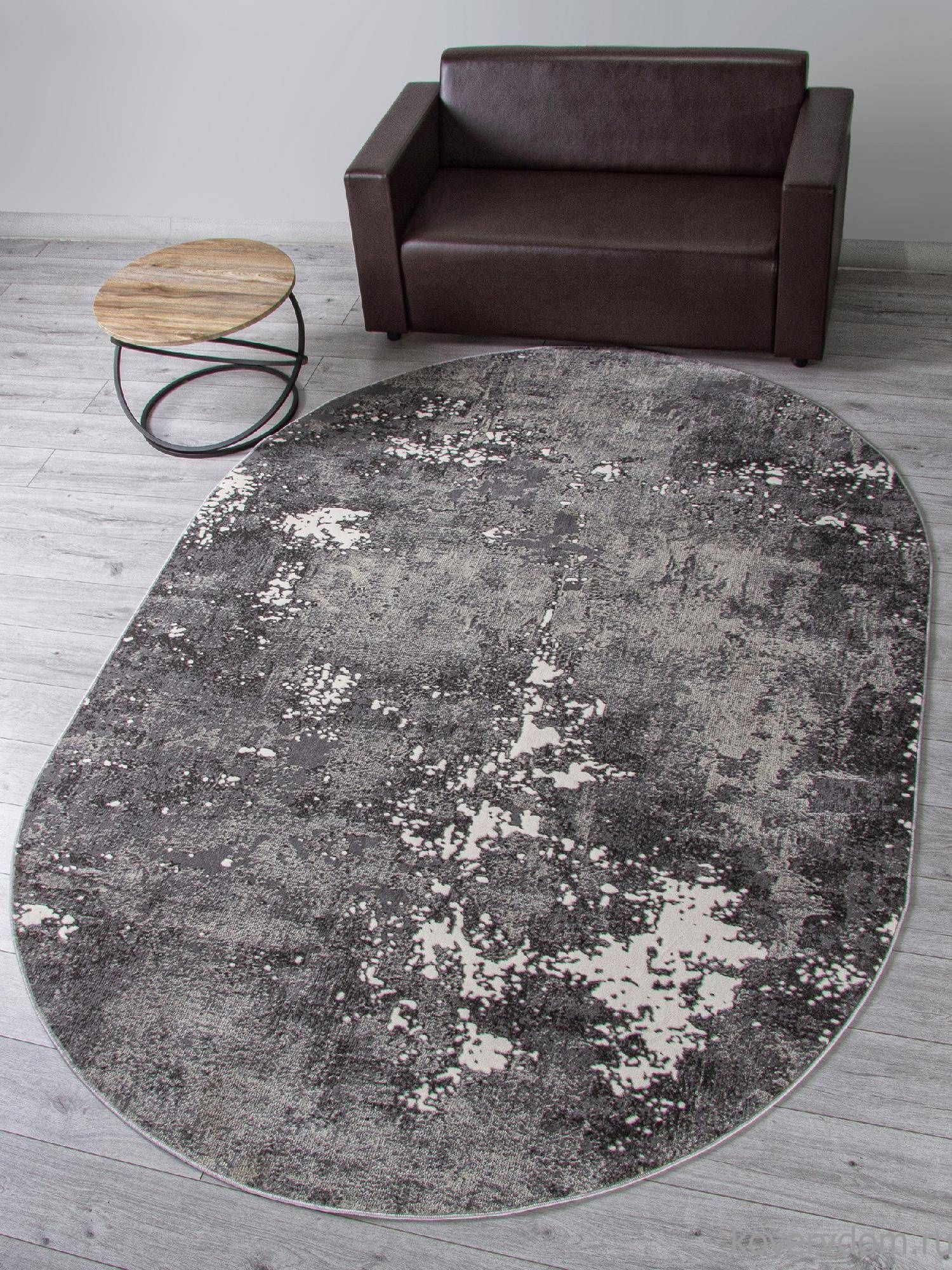 Ковер ATLANTIS D996 LIGHT GRAY Овал